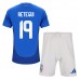 Maillot de foot Italie Mateo Retegui #19 Domicile vêtements enfant Europe 2024 Manches Courtes (+ pantalon court)